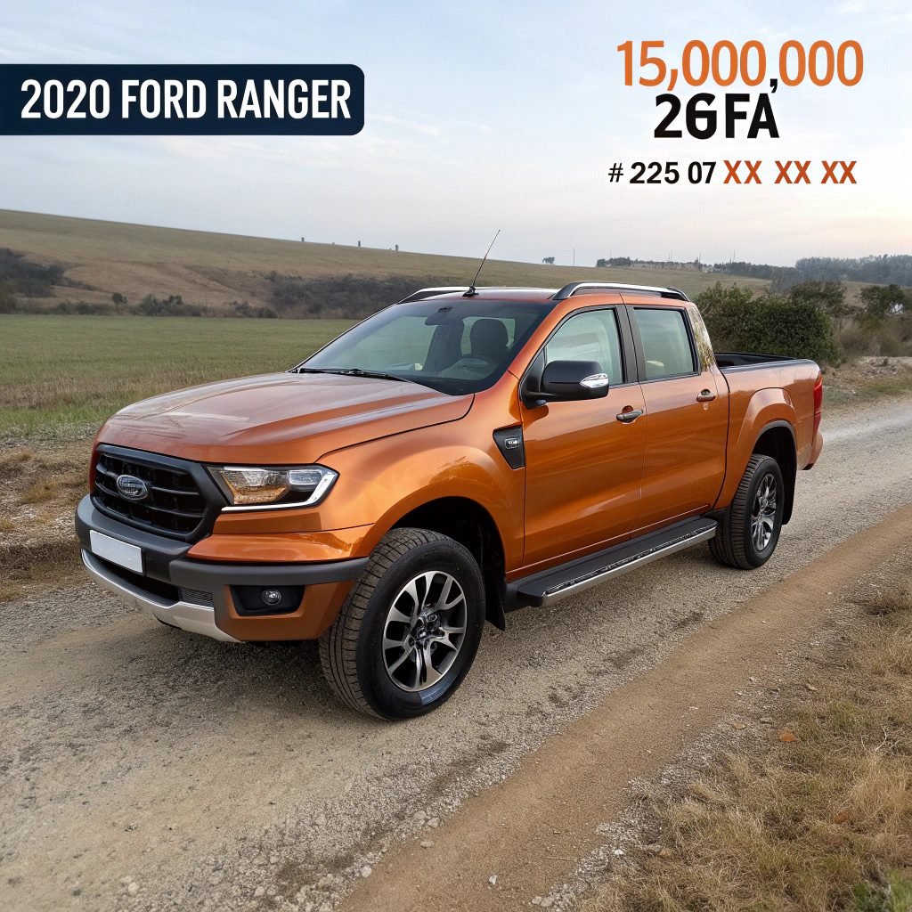 Ford Ranger 2020 – Pick-up robuste pour professionnels